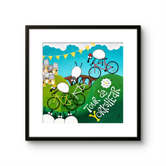 16” Limited Edition Print - Tour de Yorkshear