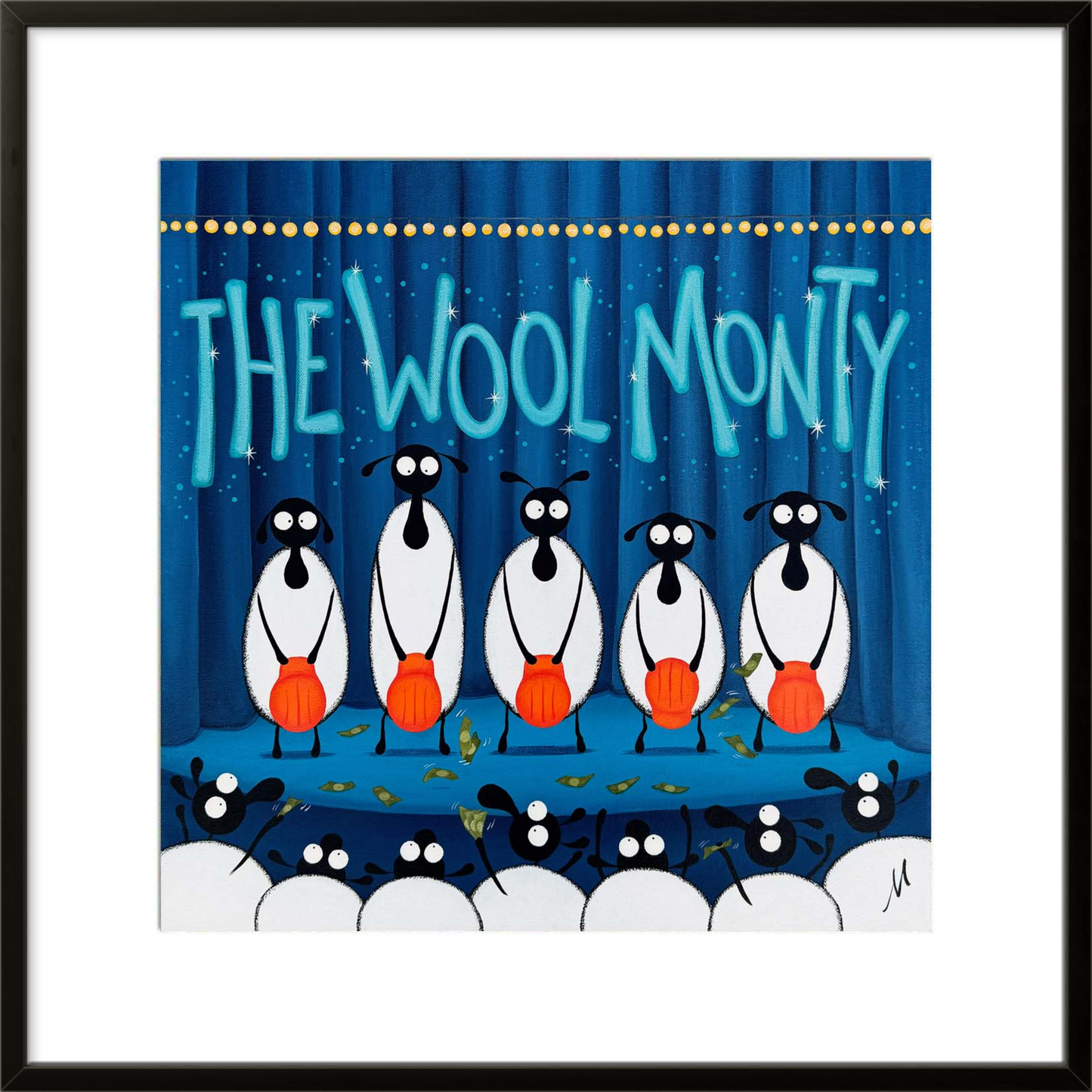 16” Limited Edition Print - The Wool Monty