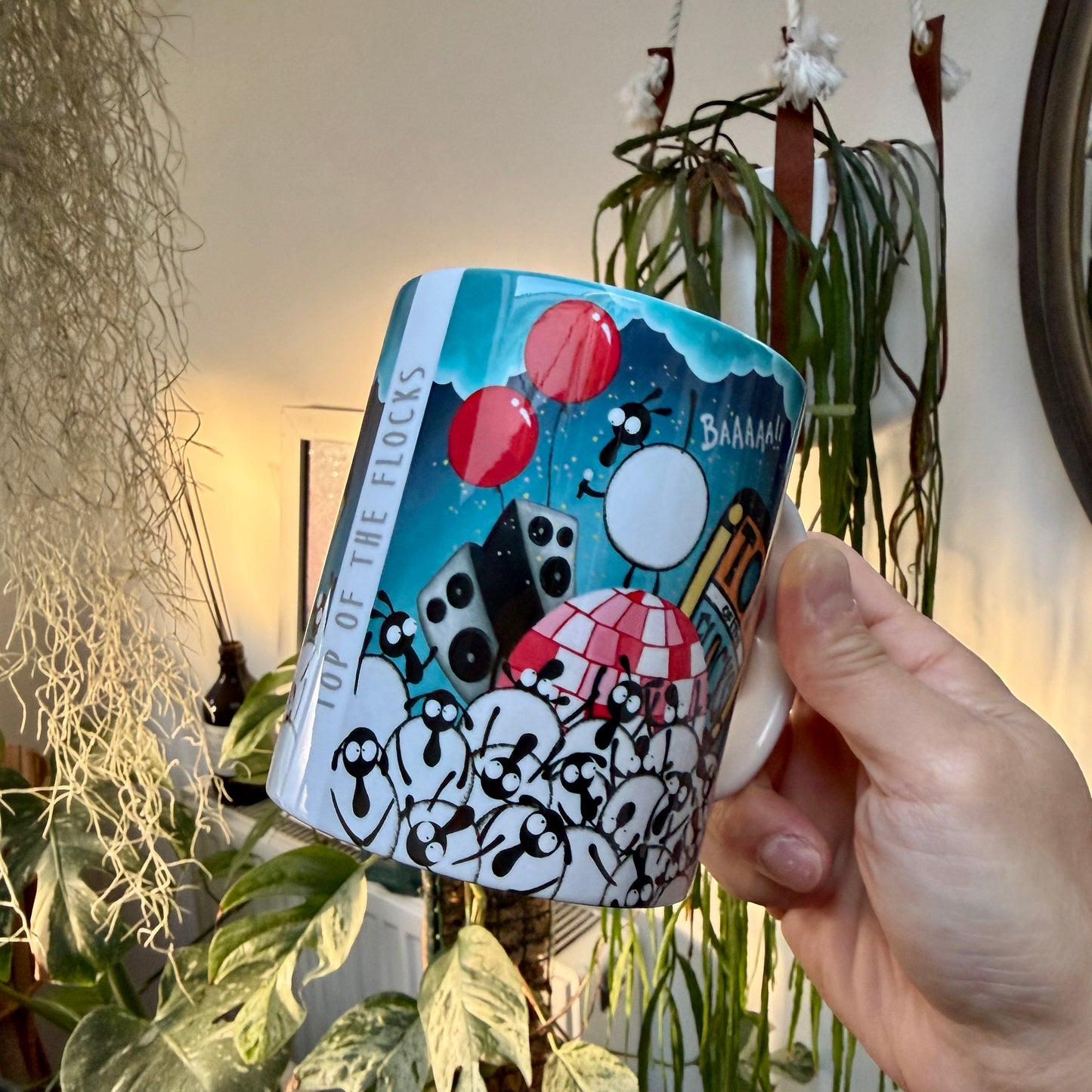 Top Of The Flocks Ceramic Mug