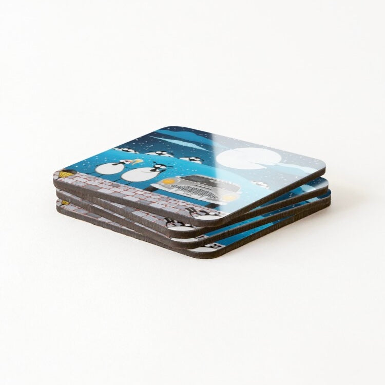 Double Wool 7 Coaster