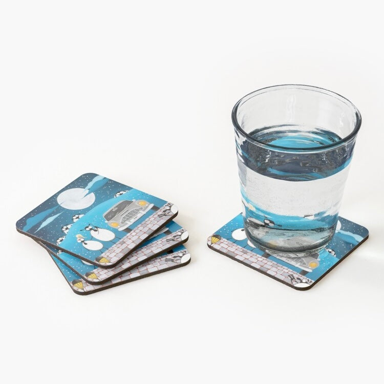 Double Wool 7 Coaster