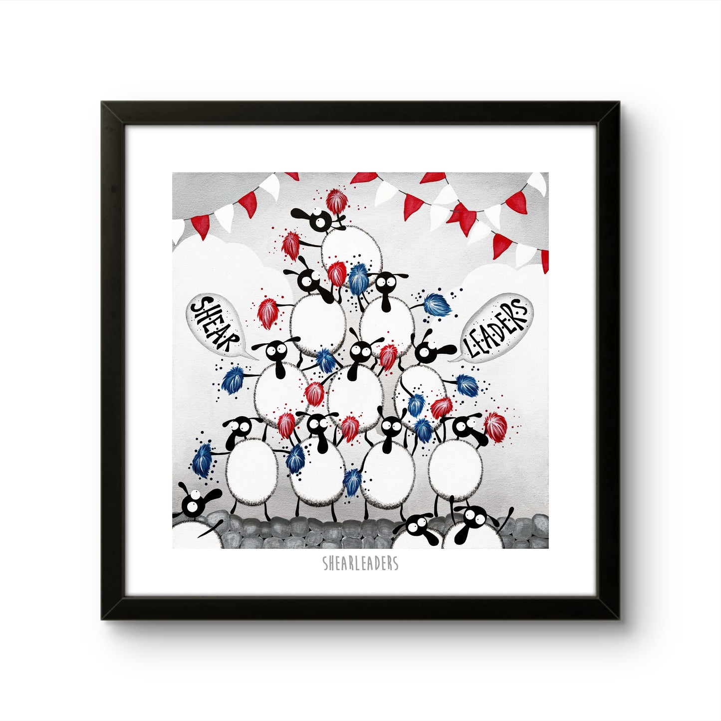 10” Print - Shearleaders