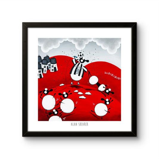 10” Print - Alan Shearer