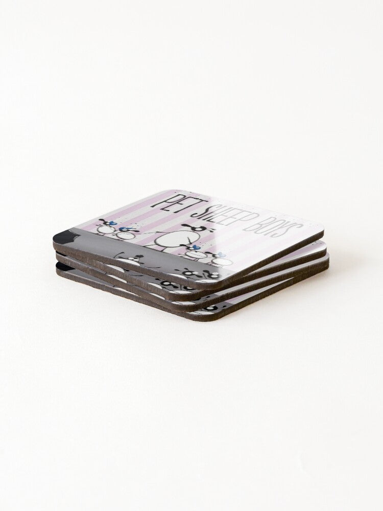 Pet Sheep Boys Coaster