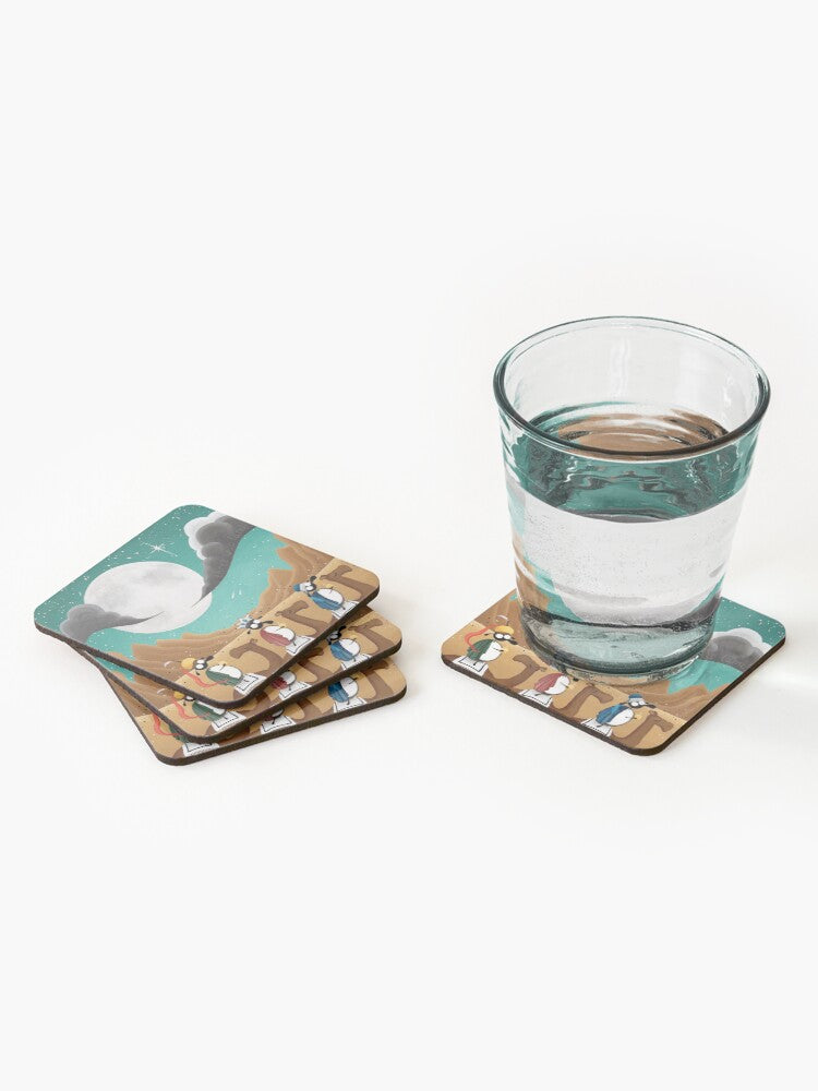 Three Wise Lambs Coaster