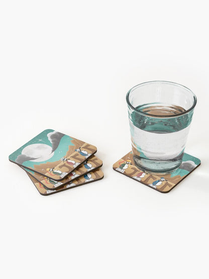 Three Wise Lambs Coaster
