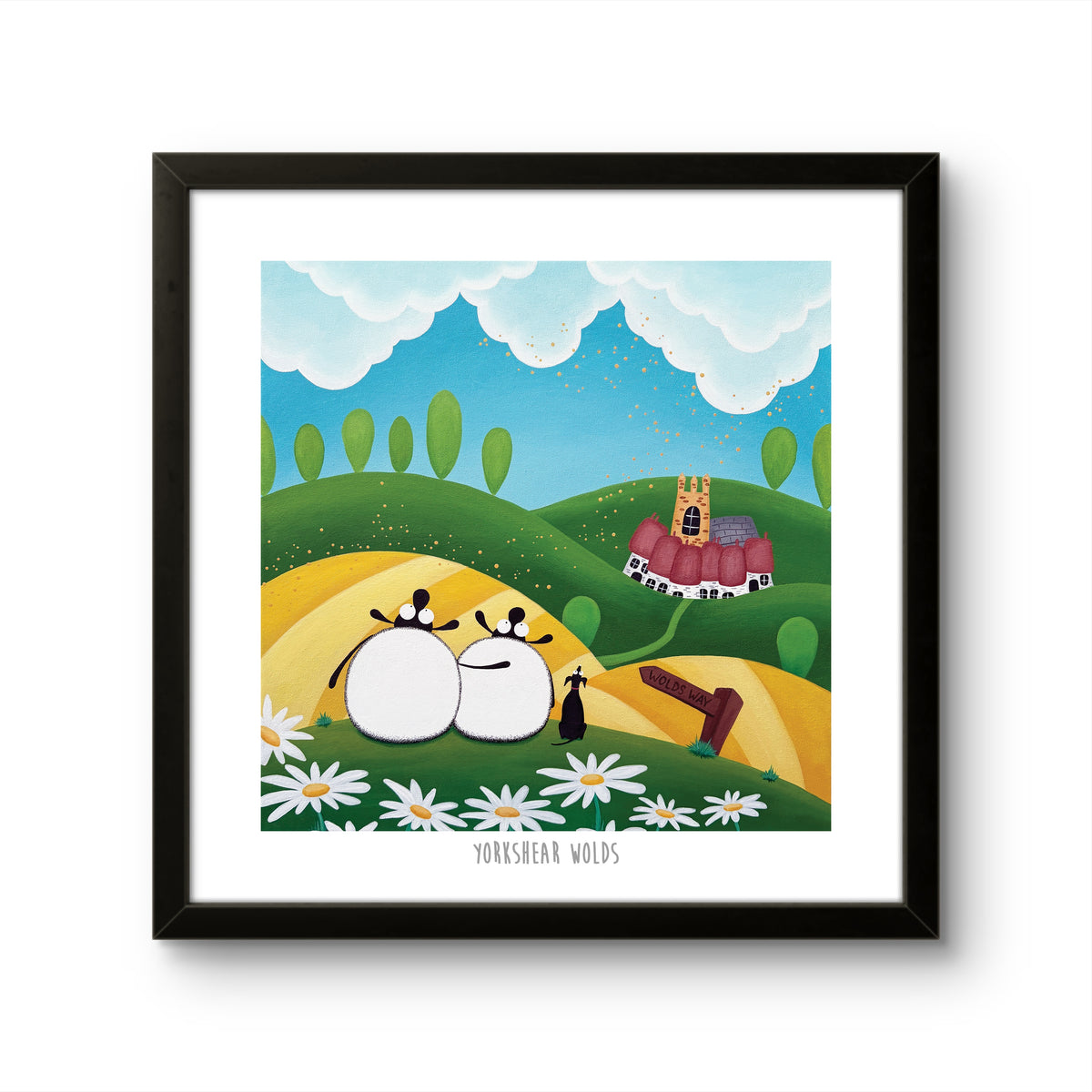 10” Print - Yorkshear Wolds