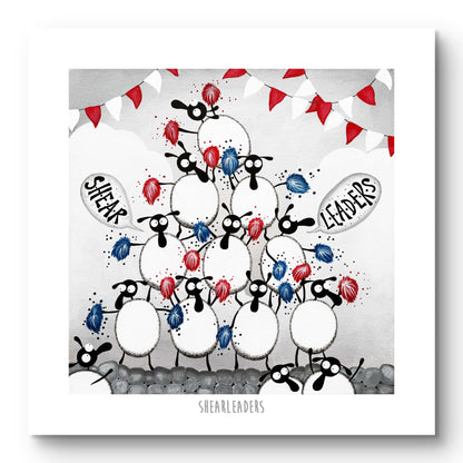 10” Print - Shearleaders