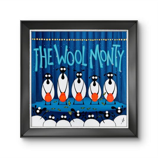 “The Wool Monty" Original Painting