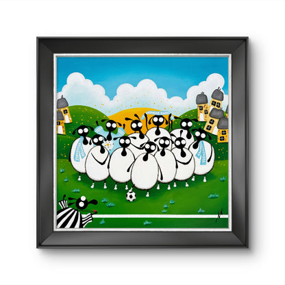 “Yorkshear Ewenited” Original Painting