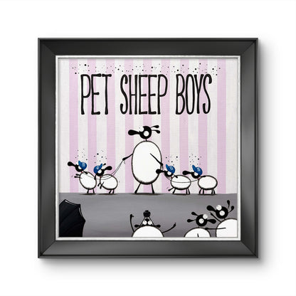 “Pet Sheep Boys" Original Painting