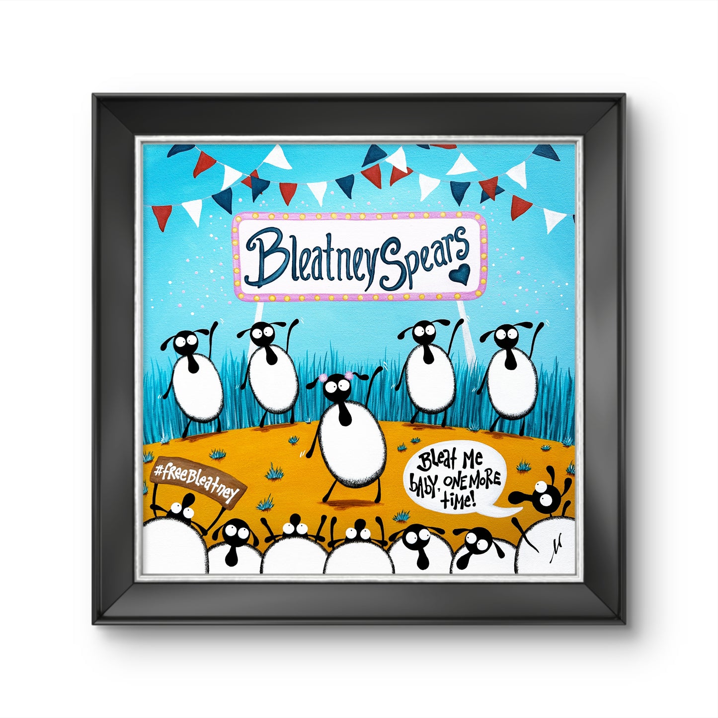 “Bleatney Spears" Original Painting