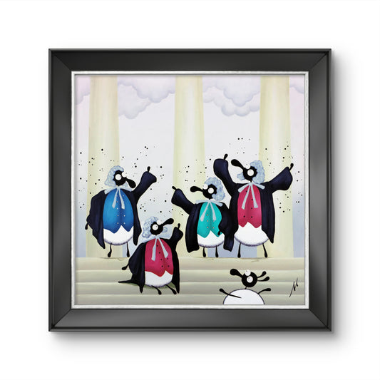 "Members Of The Baa" Original Painting