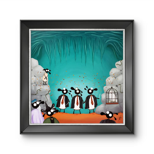 "Chamber Of Sheeplets" Original Painting