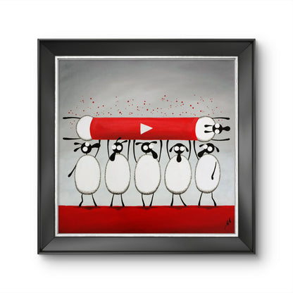 "Ewe-Tube" Original Painting