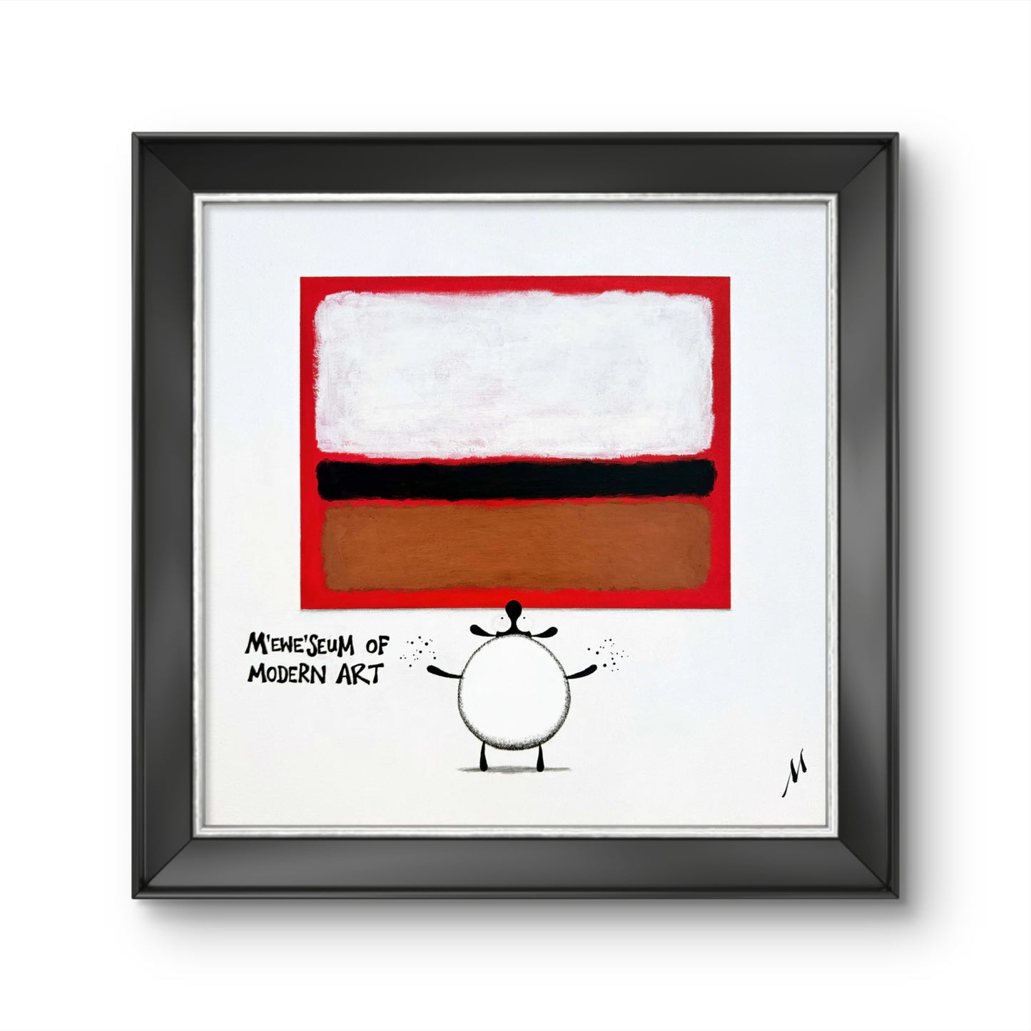 “M’ewe’seum Of Modern Art" Original Painting