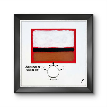 “M’ewe’seum Of Modern Art" Original Painting