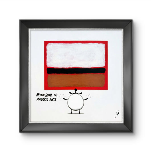 “M’ewe’seum Of Modern Art" Original Painting