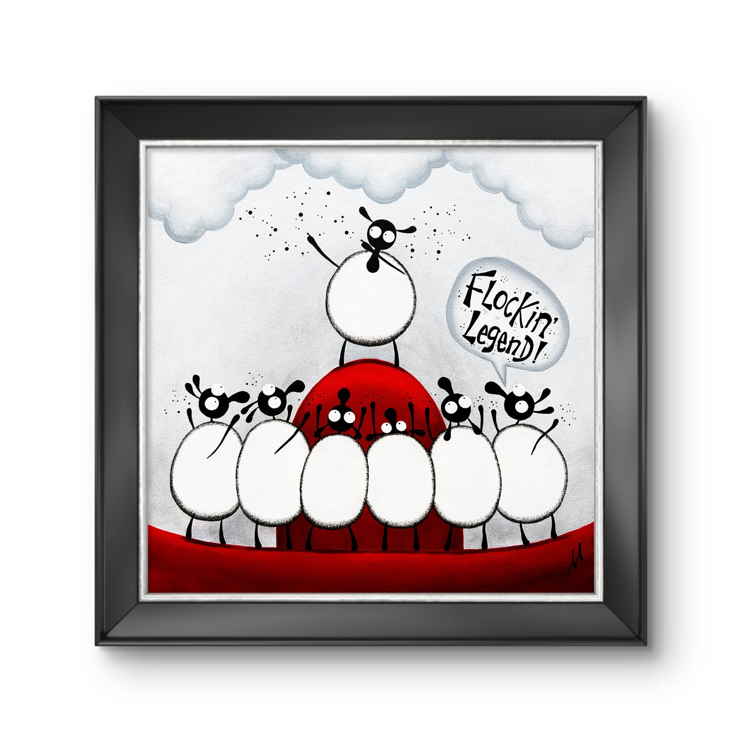 “Flockin’ Legend!” Original Painting