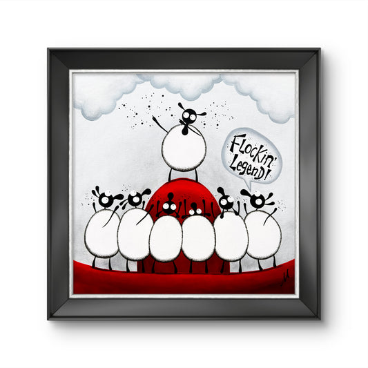 “Flockin’ Legend!” Original Painting