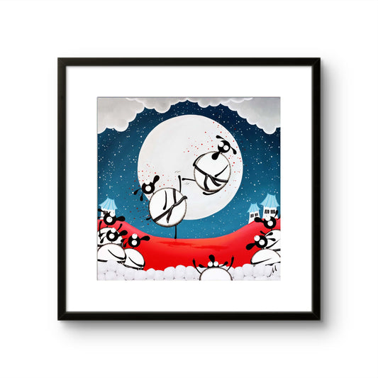 16” Limited Edition Print - Baa'lack Belts