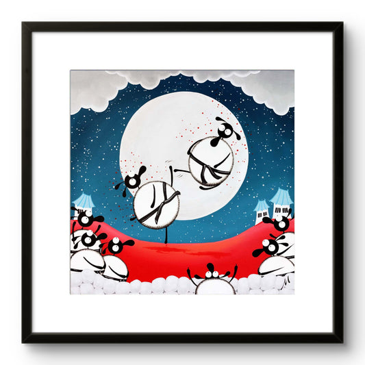 20" Limited Edition Print - Baa'lack Belts (First Edition 1/50)