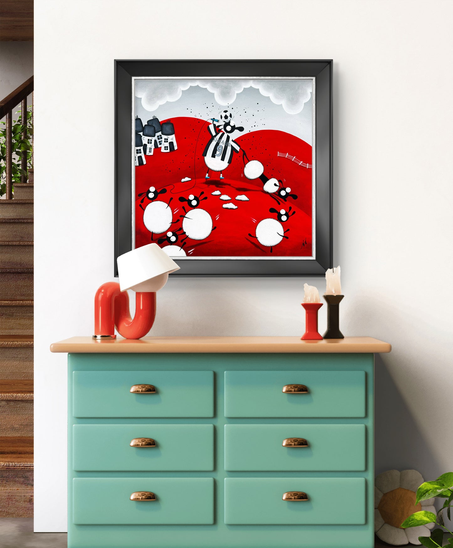 “Alan Shearer” Original Painting