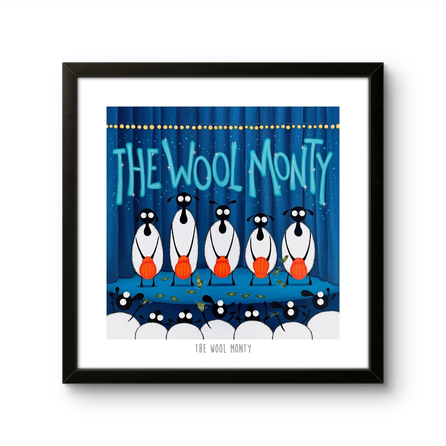 10” Print - The Wool Monty