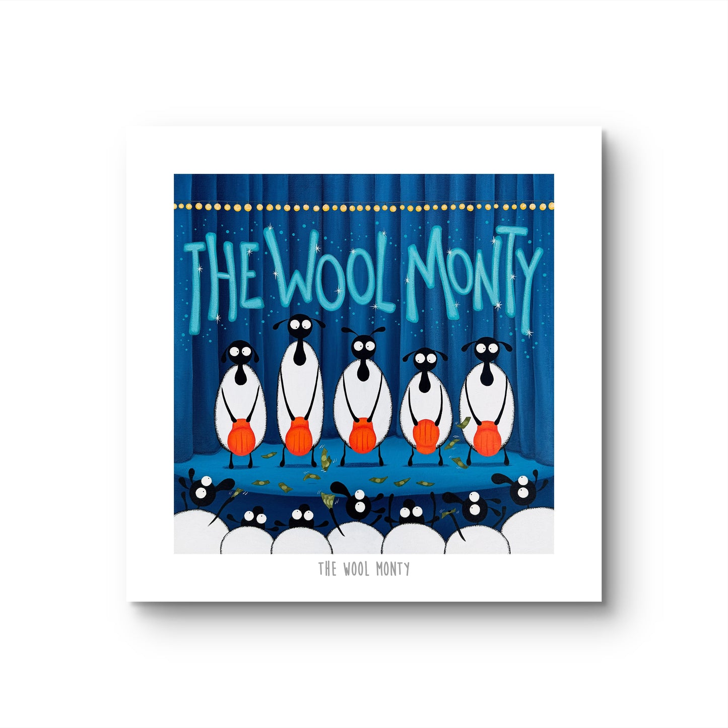 10” Print - The Wool Monty