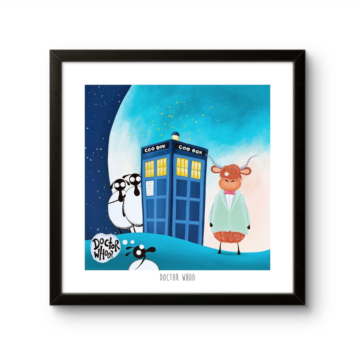 10” Print - Doctor Whoo