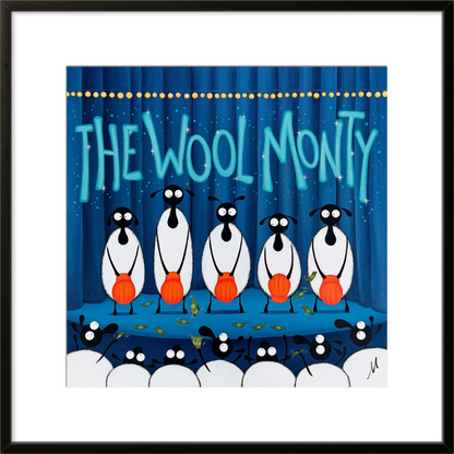 20" Limited Edition Print - The Wool Monty