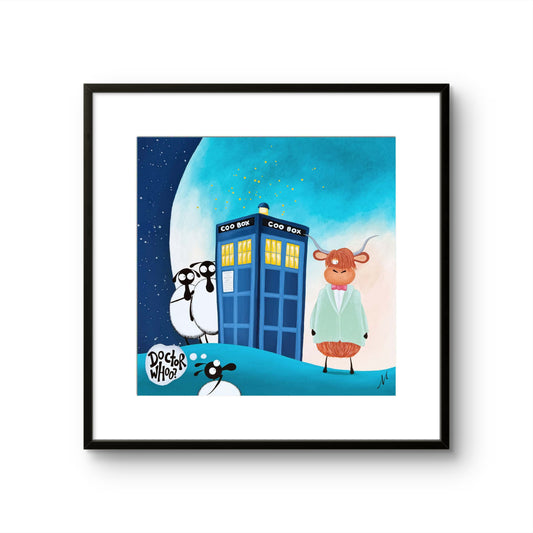 16” Limited Edition Print - Doctor Whoo