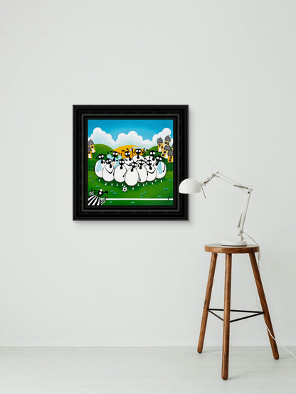 “Yorkshear Ewenited” Original Painting