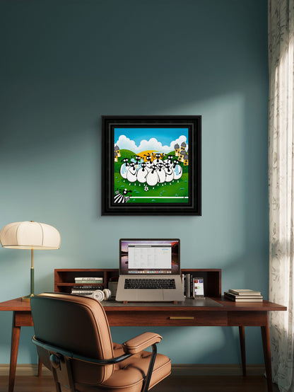 “Yorkshear Ewenited” Original Painting