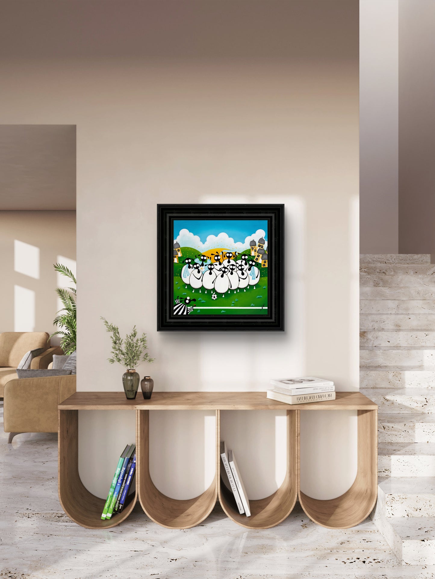 “Yorkshear Ewenited” Original Painting