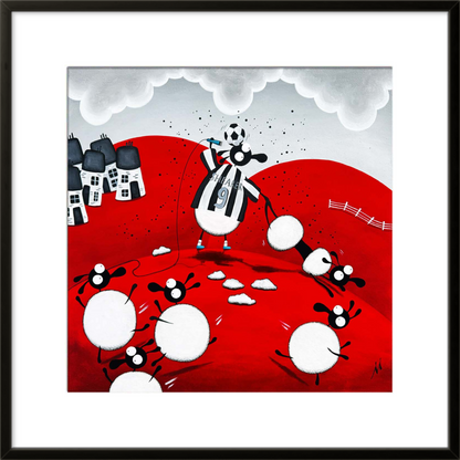 16” Limited Edition Print - Alan Shearer