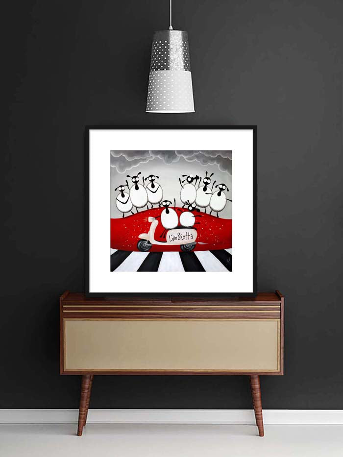 20" Limited Edition Print - Lambretta