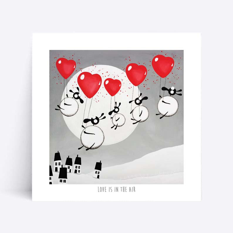 10” Print - Love Is In The Air