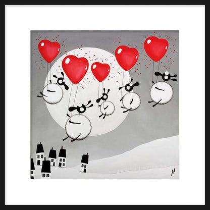 20" Limited Edition Print - Love Is In The Air
