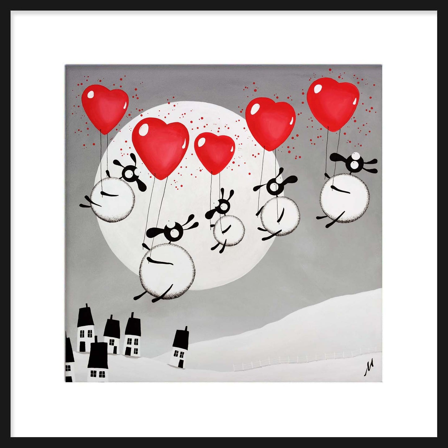 16” Limited Edition Print - Love Is In The Air
