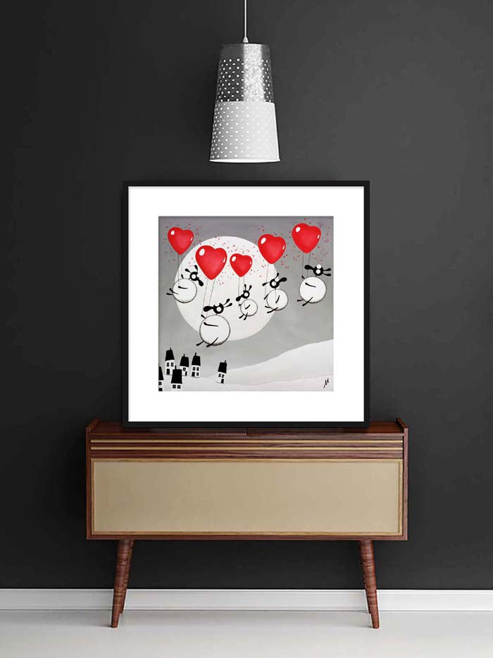 20" Limited Edition Print - Love Is In The Air