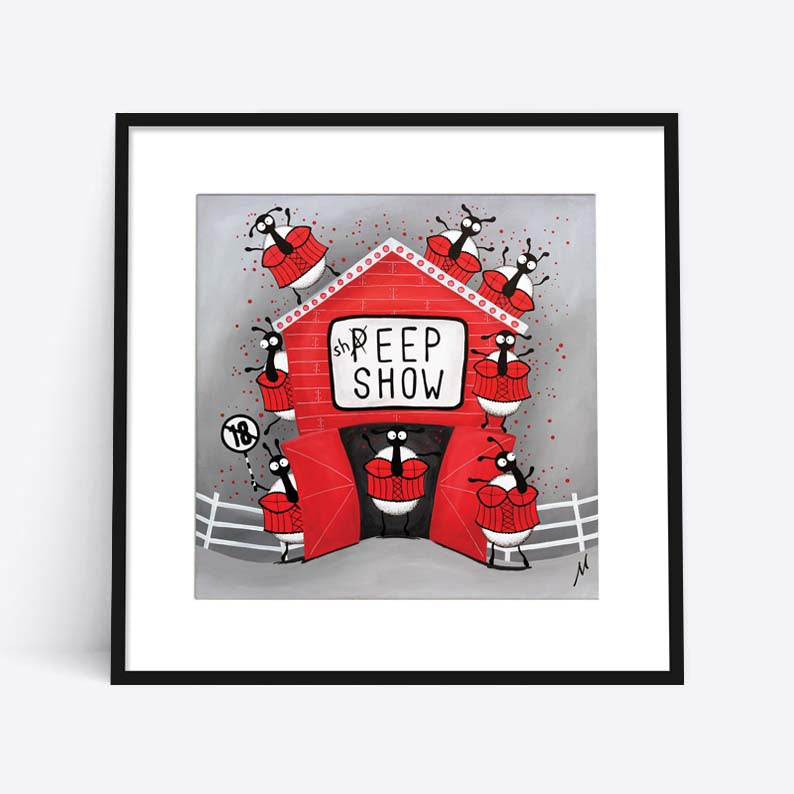 16” Limited Edition Print - Sheep Show
