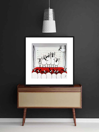 20" Limited Edition Print - The Un-ewe-sual Suspects