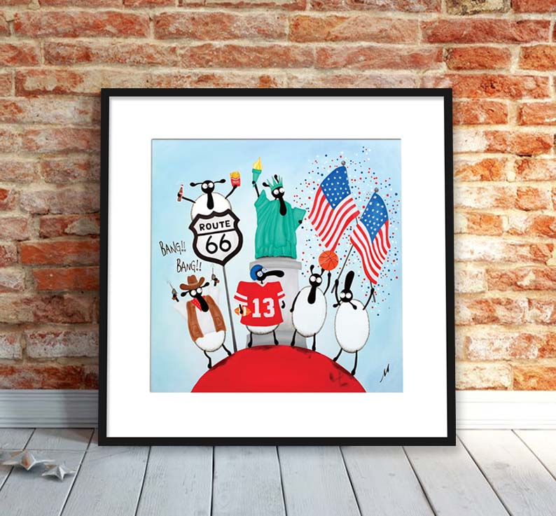 16” Limited Edition Print - Ewe.S.A