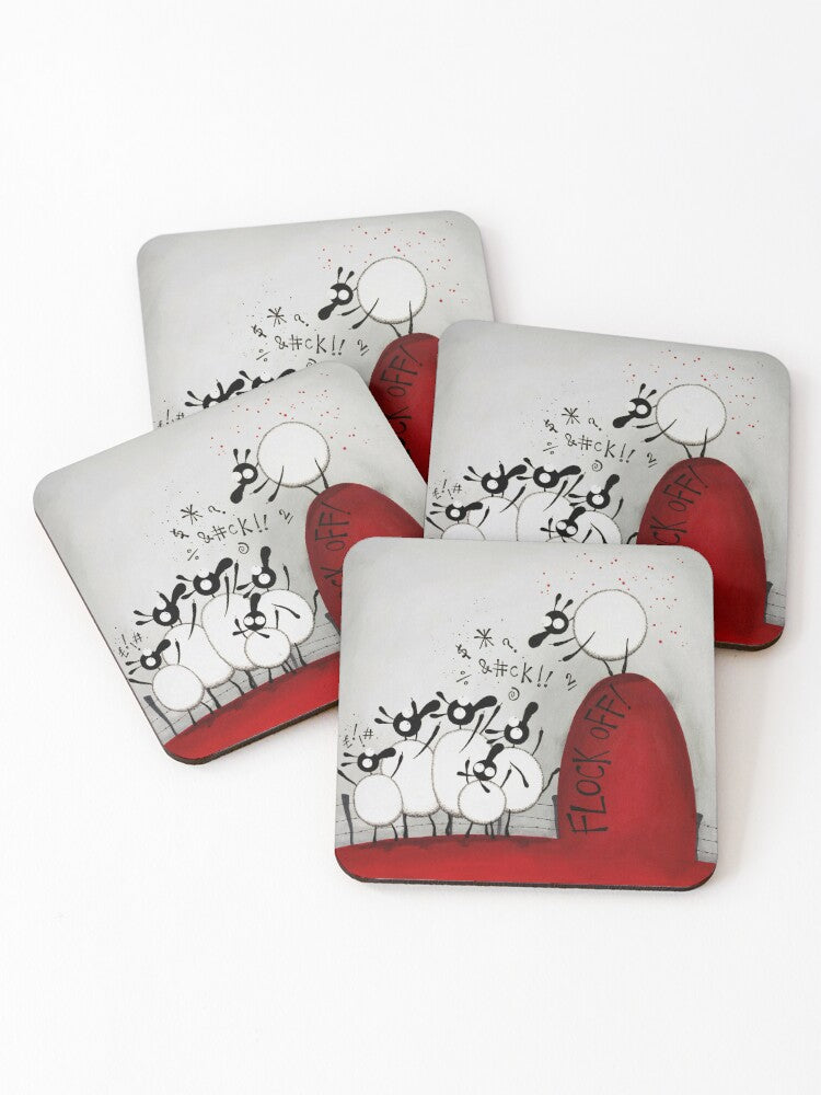 Flock Off! Coaster