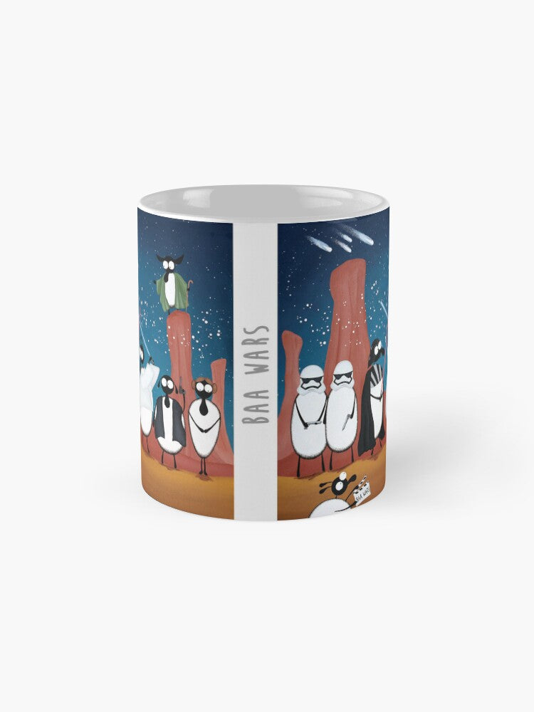 Baa Wars Ceramic Mug