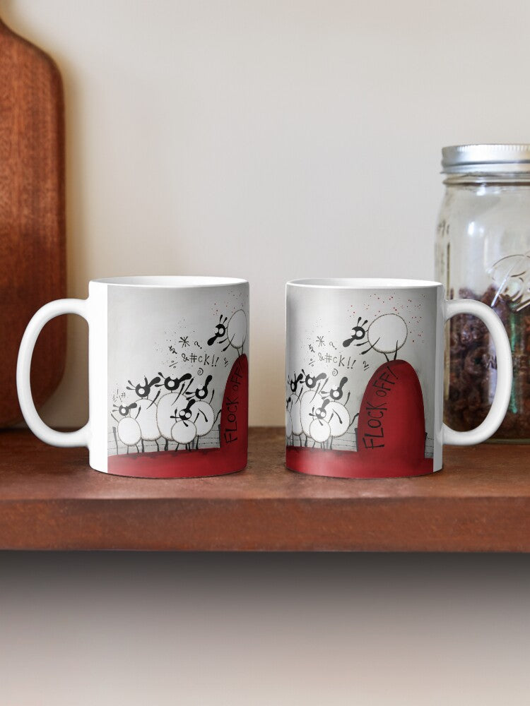 Flock Off! Ceramic Mug