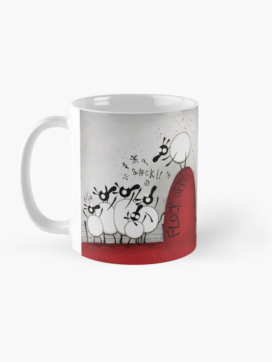 Flock Off! Ceramic Mug
