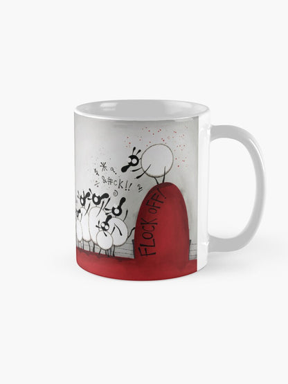 Flock Off! Ceramic Mug