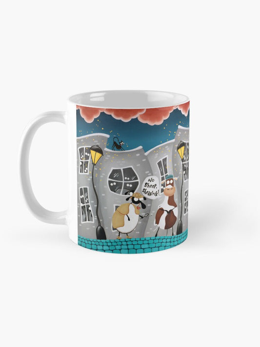 No Sheep, Shearlock! Ceramic Mug